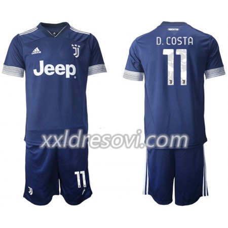 Juventus D. Costa 11 Drugi Dječji Komplet Dresovi za Nogomet 2020-2021 (+ kratke hlače)